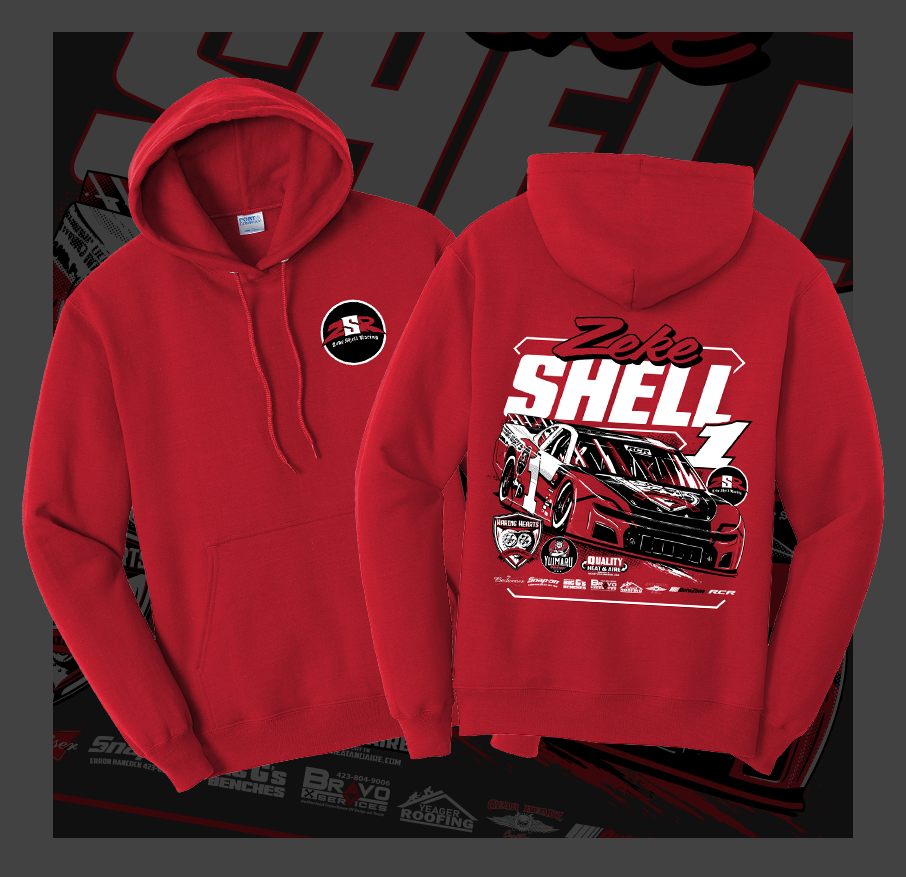 Zeke Shell Graphic Hoodie
