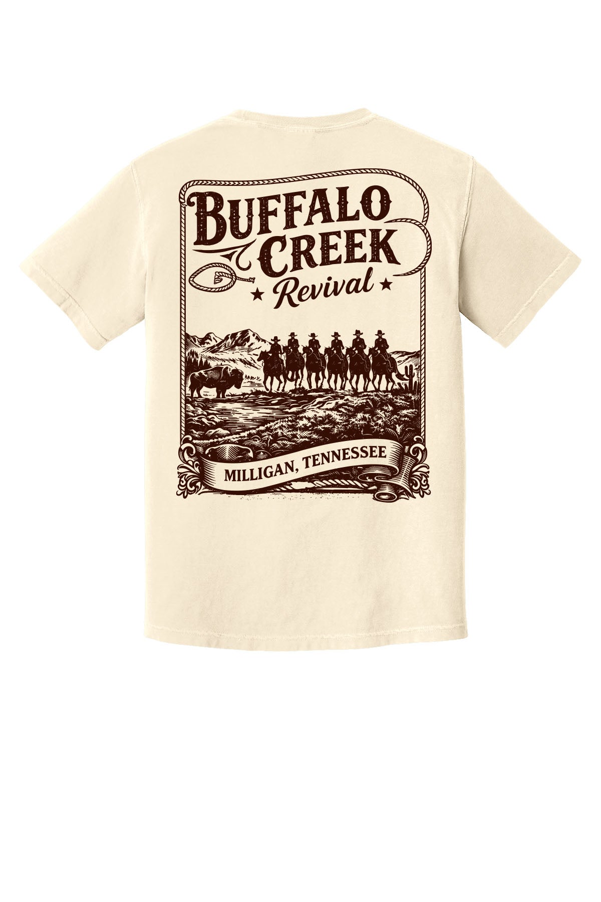 Buffalo Creek Revival Comfort Colors T Shirt