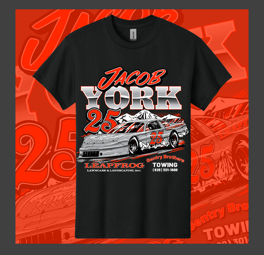 Jacob York  "25 Car" Graphic T Shirt
