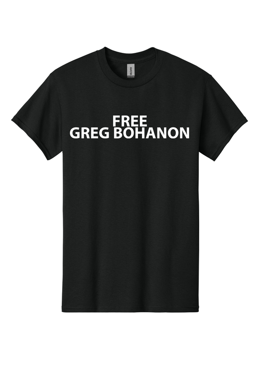 Free Greg Bohanon T-Shirt