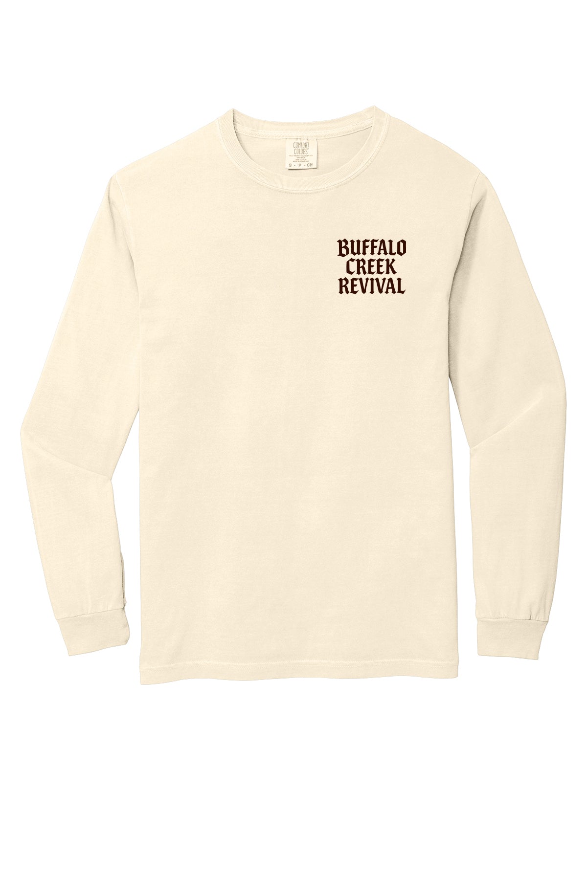 Buffalo Creek Revival Comfort Colors Long Sleeve